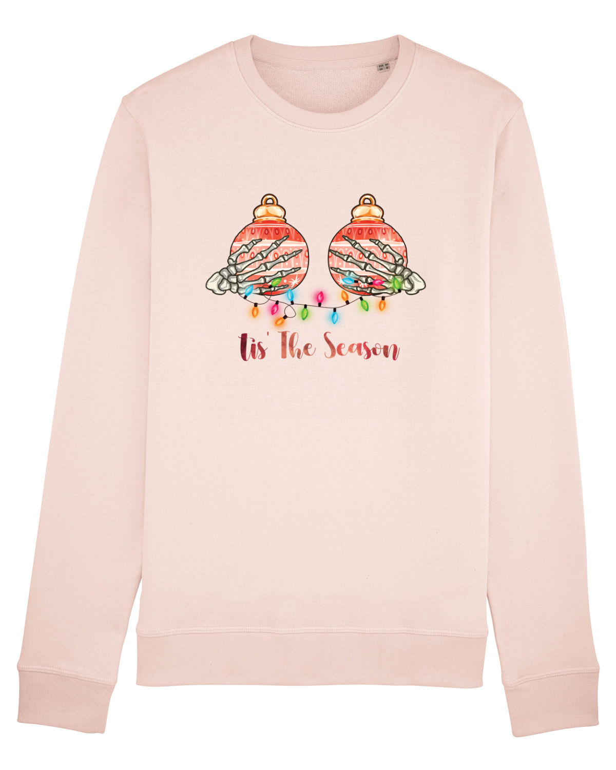 Bluză mânecă lungă Unisex Rise Candy Pink
