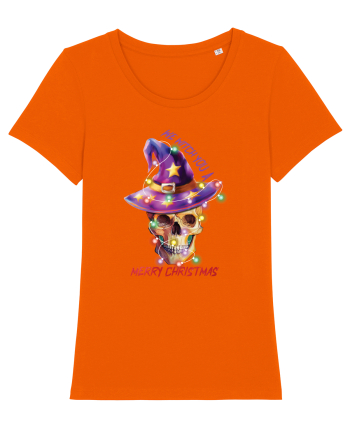 We Witch You A Merry Christmas Bright Orange