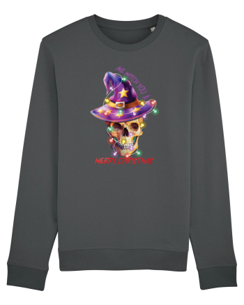 We Witch You A Merry Christmas Anthracite