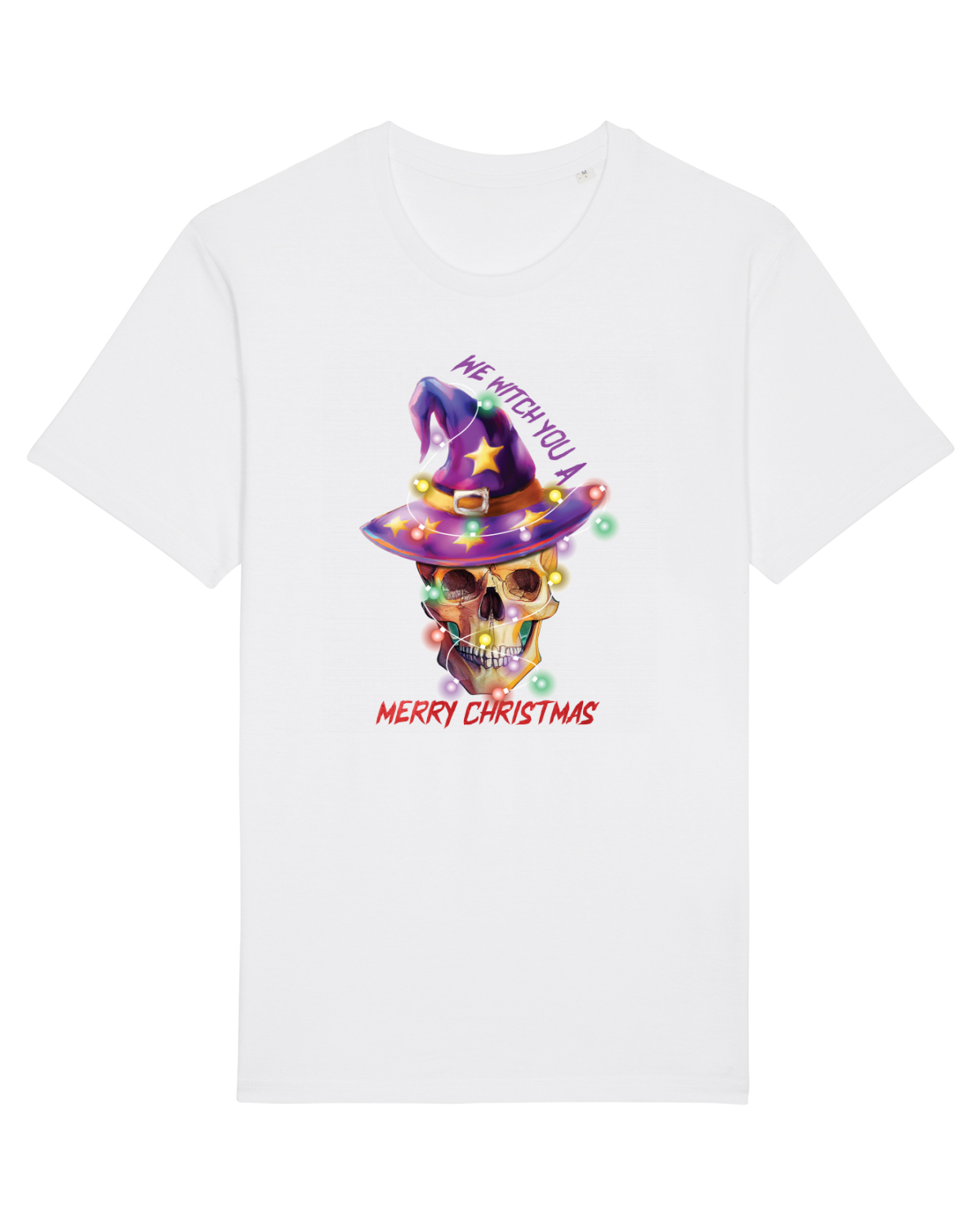 Tricou mânecă scurtă Unisex Rocker White