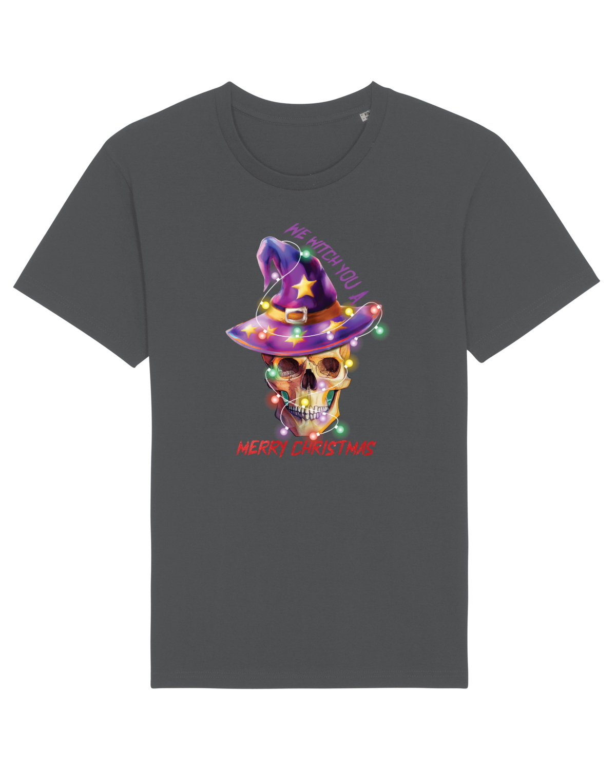 Tricou mânecă scurtă Unisex Rocker Anthracite