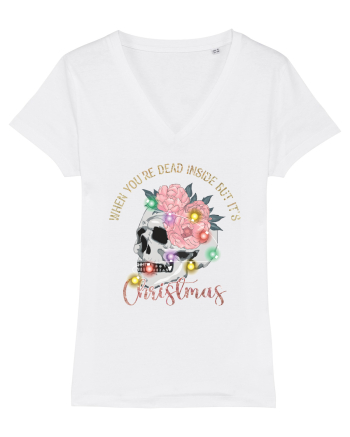 When You're Dead Inside But It's Christmas White