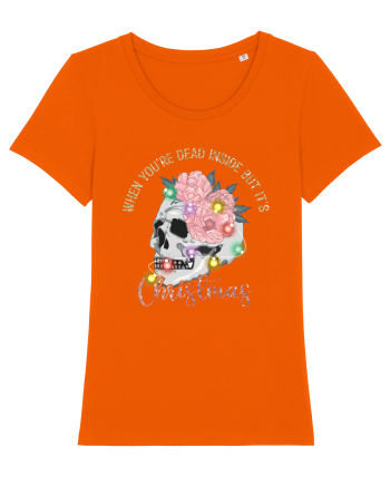 When You're Dead Inside But It's Christmas Bright Orange