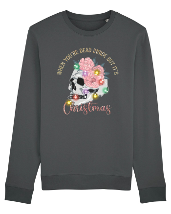 When You're Dead Inside But It's Christmas Anthracite