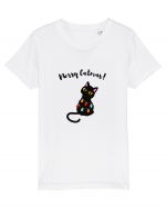 Merry Catmas Tricou mânecă scurtă  Copii Mini Creator