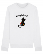 Merry Catmas Bluză mânecă lungă Unisex Rise