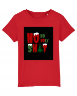 ho ho holy shit Tricou mânecă scurtă  Copii Mini Creator