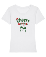 cheers Grinches Tricou mânecă scurtă guler larg fitted Damă Expresser