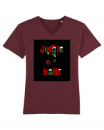 Jingle Balls Tricou mânecă scurtă guler V Bărbat Presenter