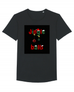 Jingle Balls Tricou mânecă scurtă guler larg Bărbat Skater