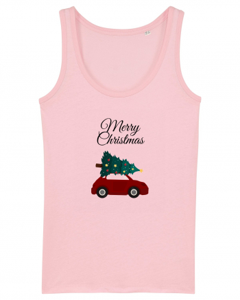 Merry Christmas Cotton Pink