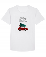 Merry Christmas Tricou mânecă scurtă guler larg Bărbat Skater