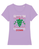 Crăciun Invers Tricou mânecă scurtă guler larg fitted Damă Expresser