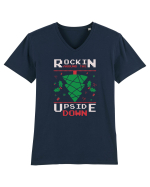 Crăciun Invers Tricou mânecă scurtă guler V Bărbat Presenter
