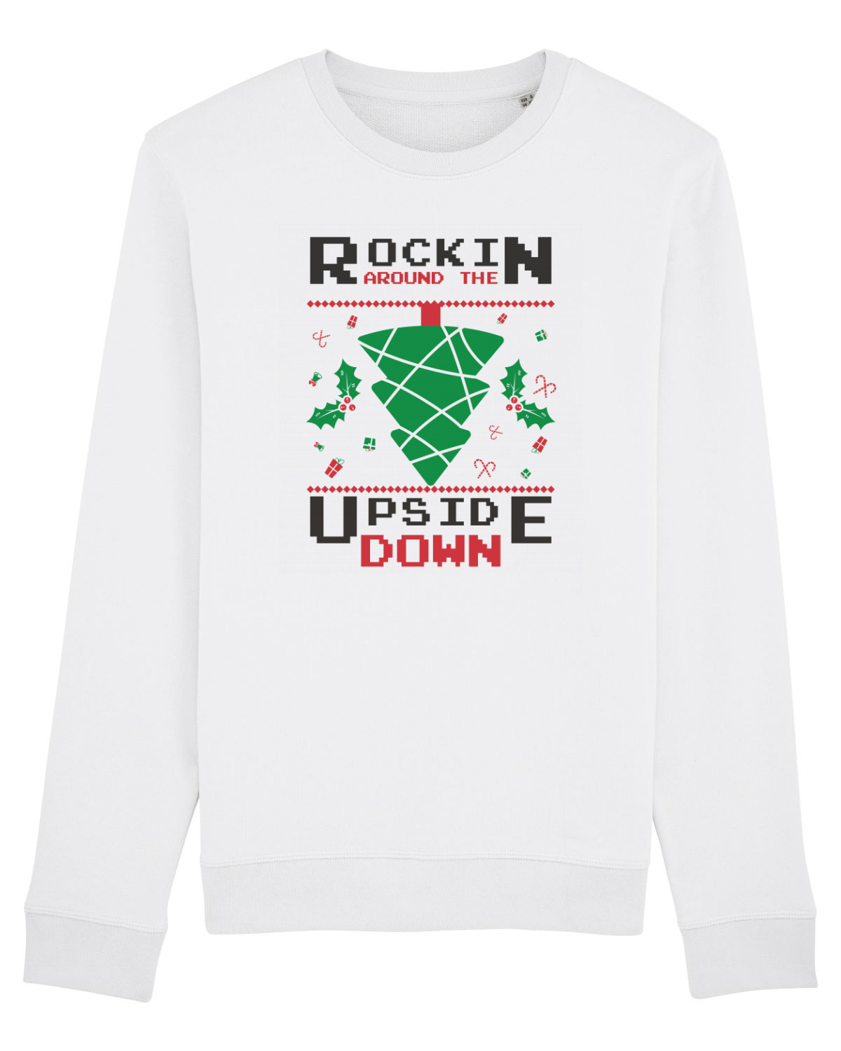 Bluză mânecă lungă Unisex Rise White