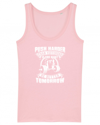 Push harder Cotton Pink