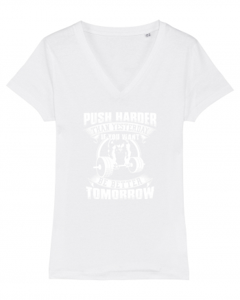 Push harder White