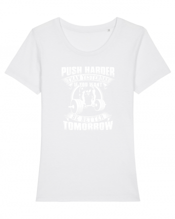 Push harder White