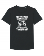 Push harder Tricou mânecă scurtă guler larg Bărbat Skater