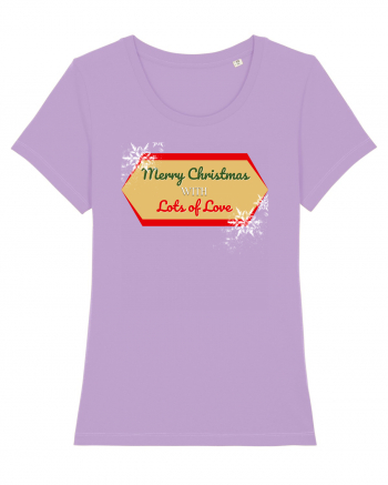 merry christmas with love Lavender Dawn