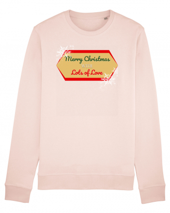 merry christmas with love Candy Pink