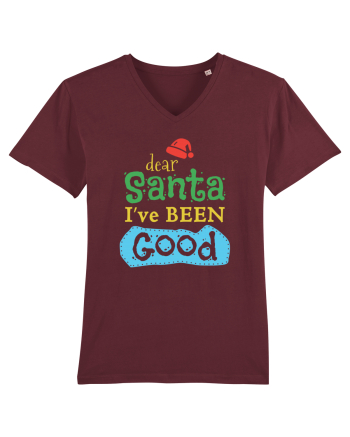 Dear Santa Burgundy