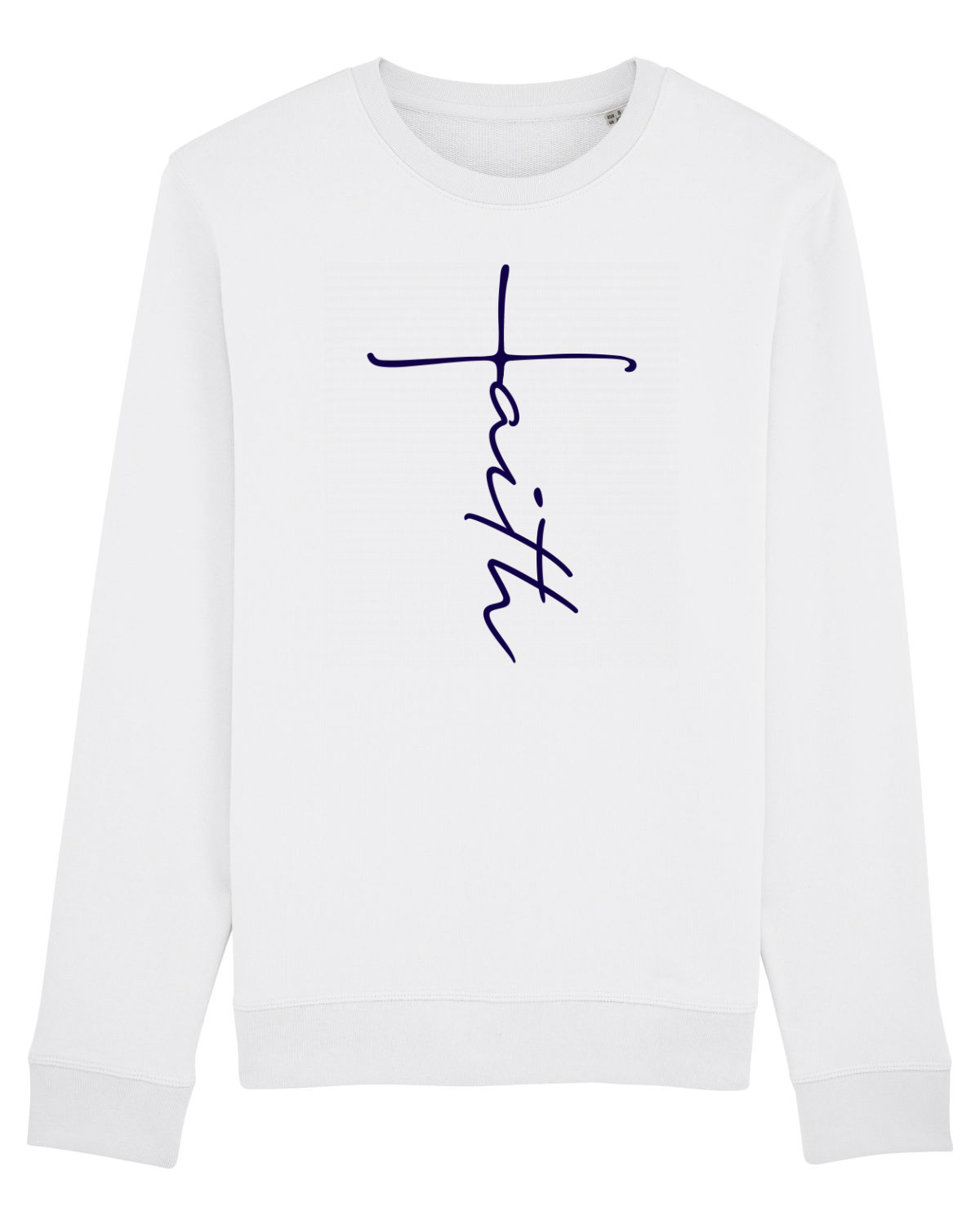 Bluză mânecă lungă Unisex Rise White