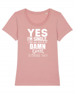 Single Tricou mânecă scurtă guler larg fitted Damă Expresser