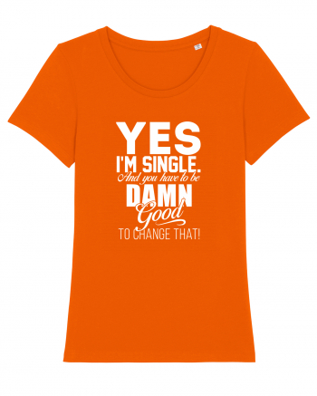 Single Bright Orange