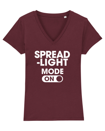 Spread Light Mode ON Burgundy