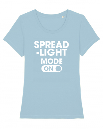 Spread Light Mode ON Sky Blue