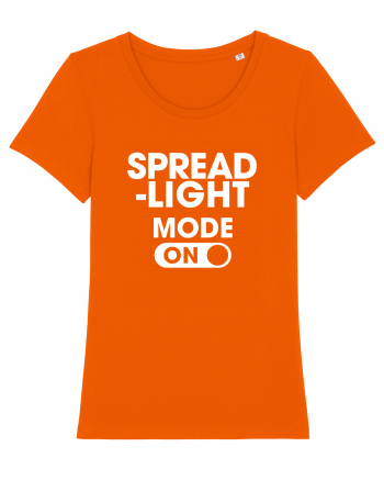 Spread Light Mode ON Bright Orange