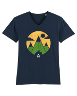Camping Tricou mânecă scurtă guler V Bărbat Presenter