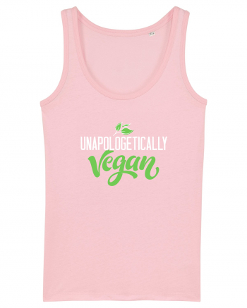 Unapologetically vegan Cotton Pink