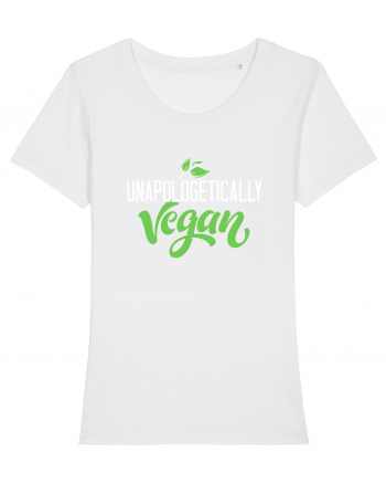 Unapologetically vegan White