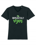 Unapologetically vegan Tricou mânecă scurtă guler V Bărbat Presenter