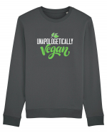 Unapologetically vegan Bluză mânecă lungă Unisex Rise