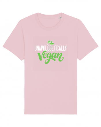 Unapologetically vegan Cotton Pink