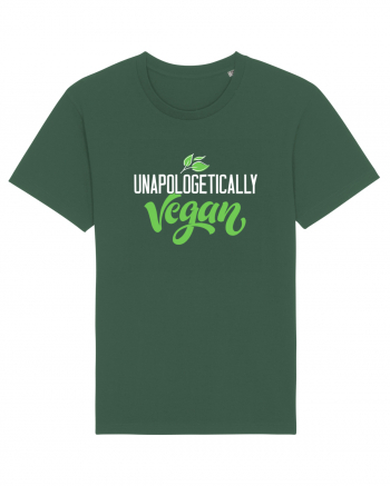 Unapologetically vegan Bottle Green