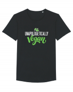 Unapologetically vegan Tricou mânecă scurtă guler larg Bărbat Skater