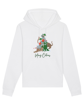 Merry Catmas Green White