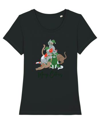 Merry Catmas Green Black