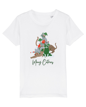 Merry Catmas Green White