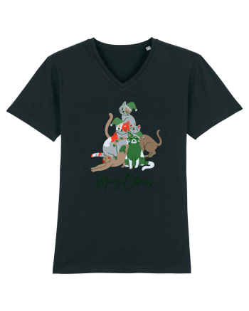 Merry Catmas Green Black