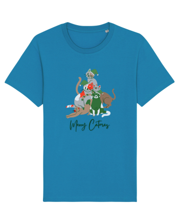 Merry Catmas Green Azur