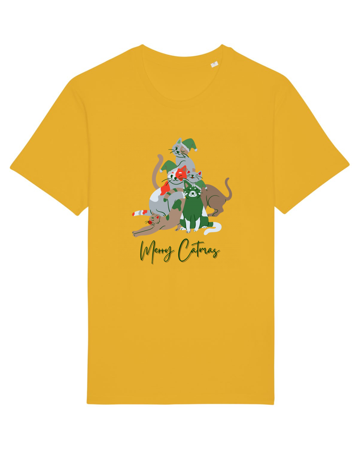 Tricou mânecă scurtă Unisex Rocker Spectra Yellow