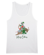 Merry Catmas Green Maiou Bărbat Runs