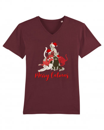 merry catmas red Burgundy