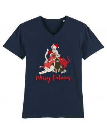 merry catmas red French Navy