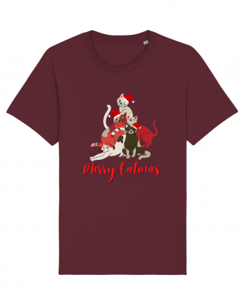 merry catmas red Burgundy